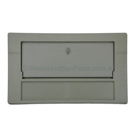 Waterway Front Access 100 SqFt Filter Front Plate & Weir Door Assembly - Grey - Heater and Spa Parts