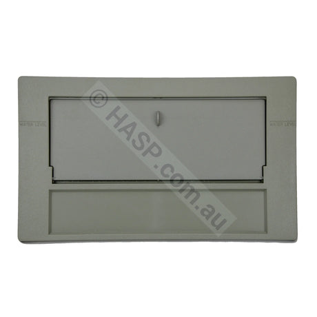 Waterway Front Access 100 SqFt Filter Front Plate & Weir Door Assembly - Grey - Heater and Spa Parts
