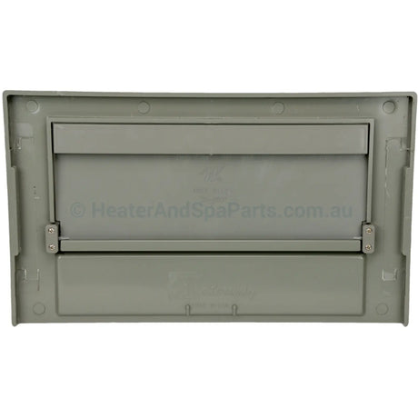 Waterway Front Access 100 SqFt Filter Front Plate & Weir Door Assembly - Grey - Heater and Spa Parts