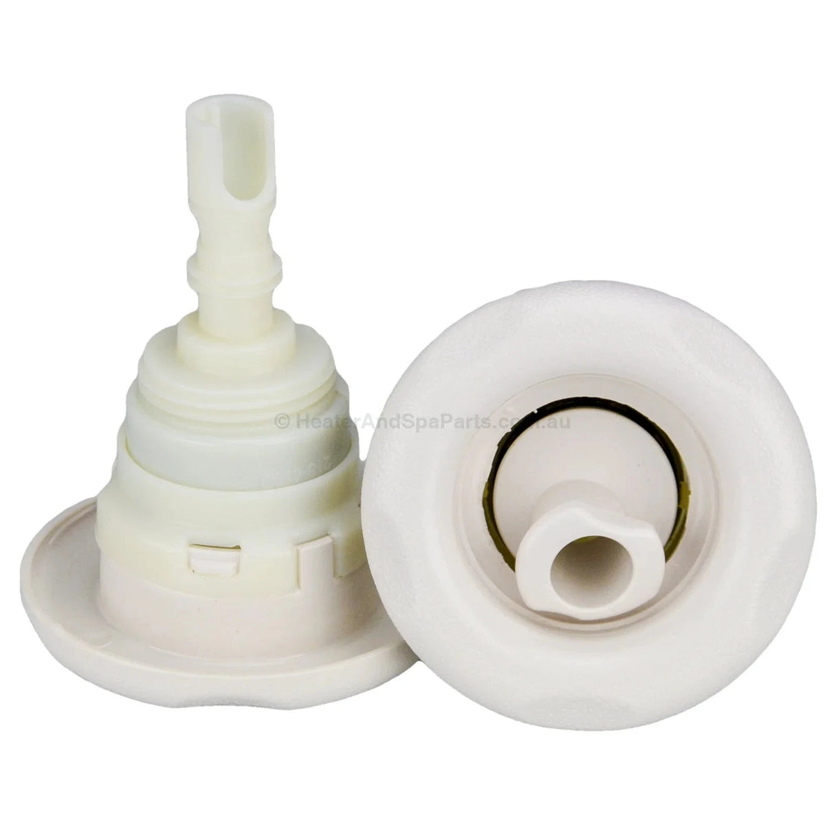 Waterway Poly Storm 5 Point Scallop - Roto - White - THREADED - 86mm - Heater and Spa Parts