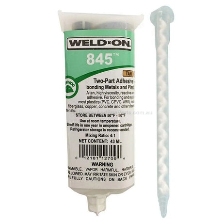Weld-on 845 Plastic Repair System - No Longer Sold - Heater and Spa Parts