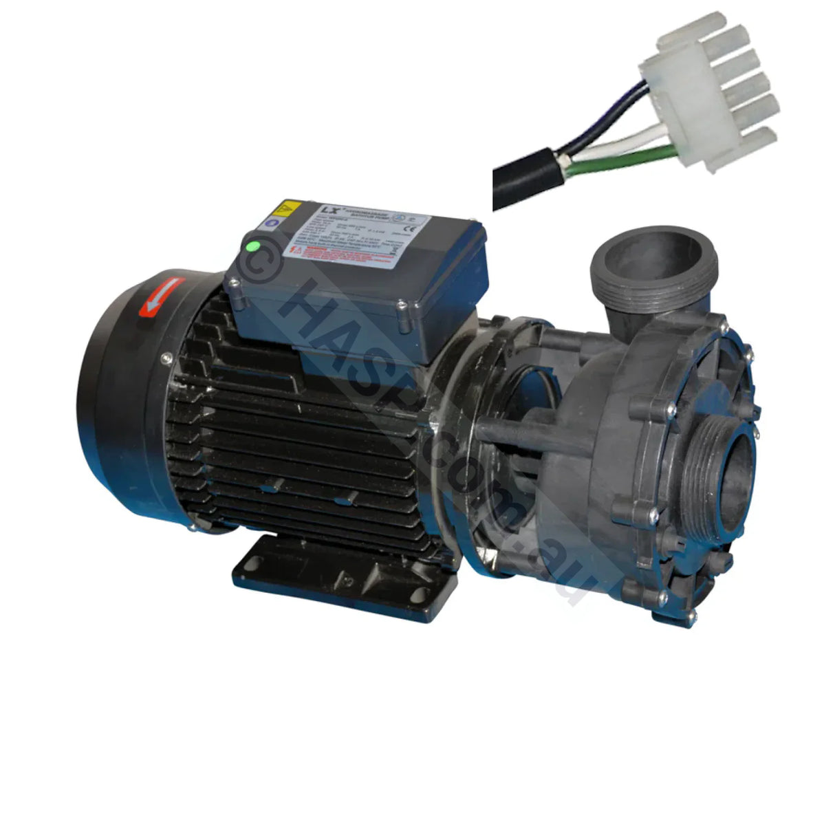Wp150-Ii 1.5Hp Pro - Lx Whirlpool Two-Speed Jet Booster Pump Amp For Balboa/Gecko Pumps