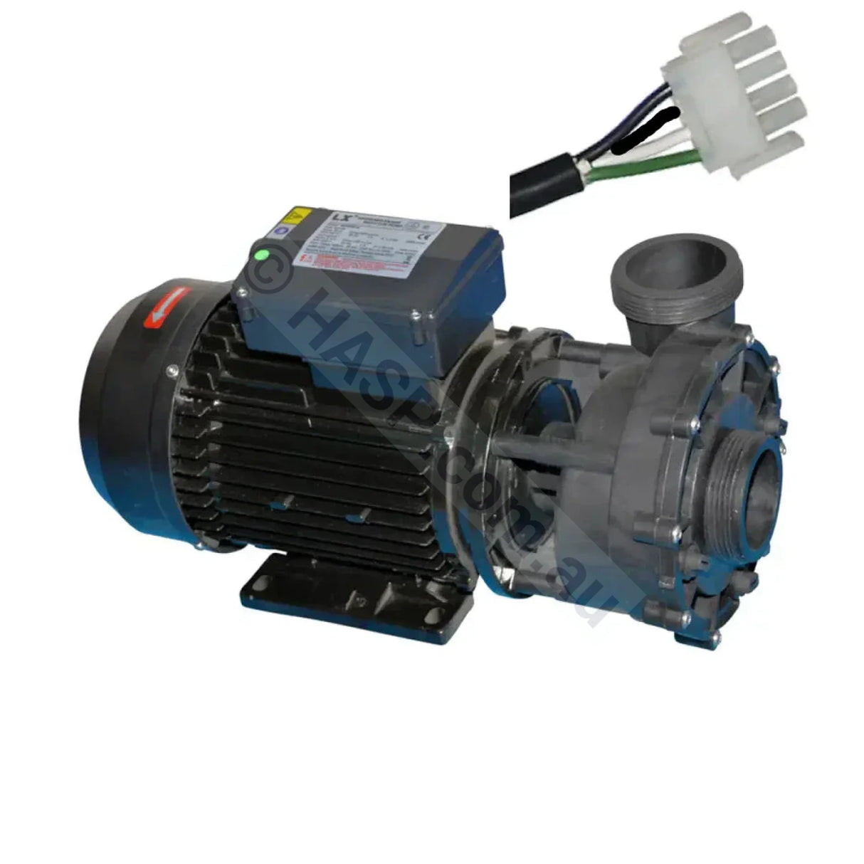 Wp200-Ii Pro 2.0Hp - Lx Whirlpool Two-Speed Jet Booster Pump Amp For Balboa/Gecko Pumps