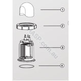 Zodiac Ei Cell Locking Collar / Locking Ring - W043670 / R0768200