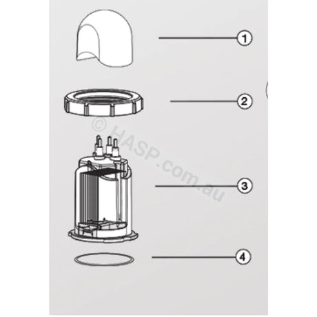 Zodiac Ei Cell Locking Collar / Locking Ring - W043670 / R0768200
