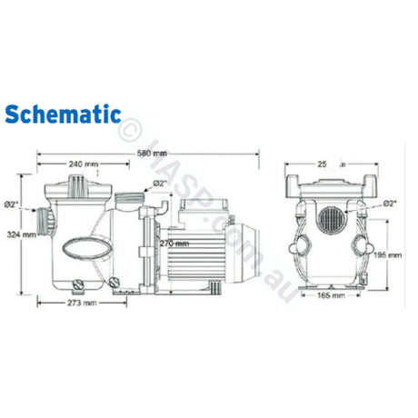 Zodiac FloPro E3 Pool Pump