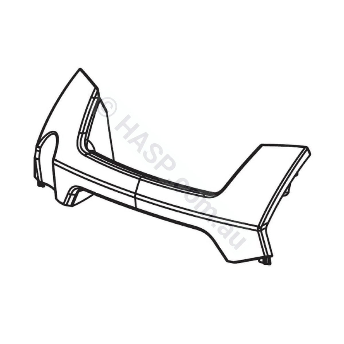Zodiac Fluo Yellow Handle Freerider R0974200