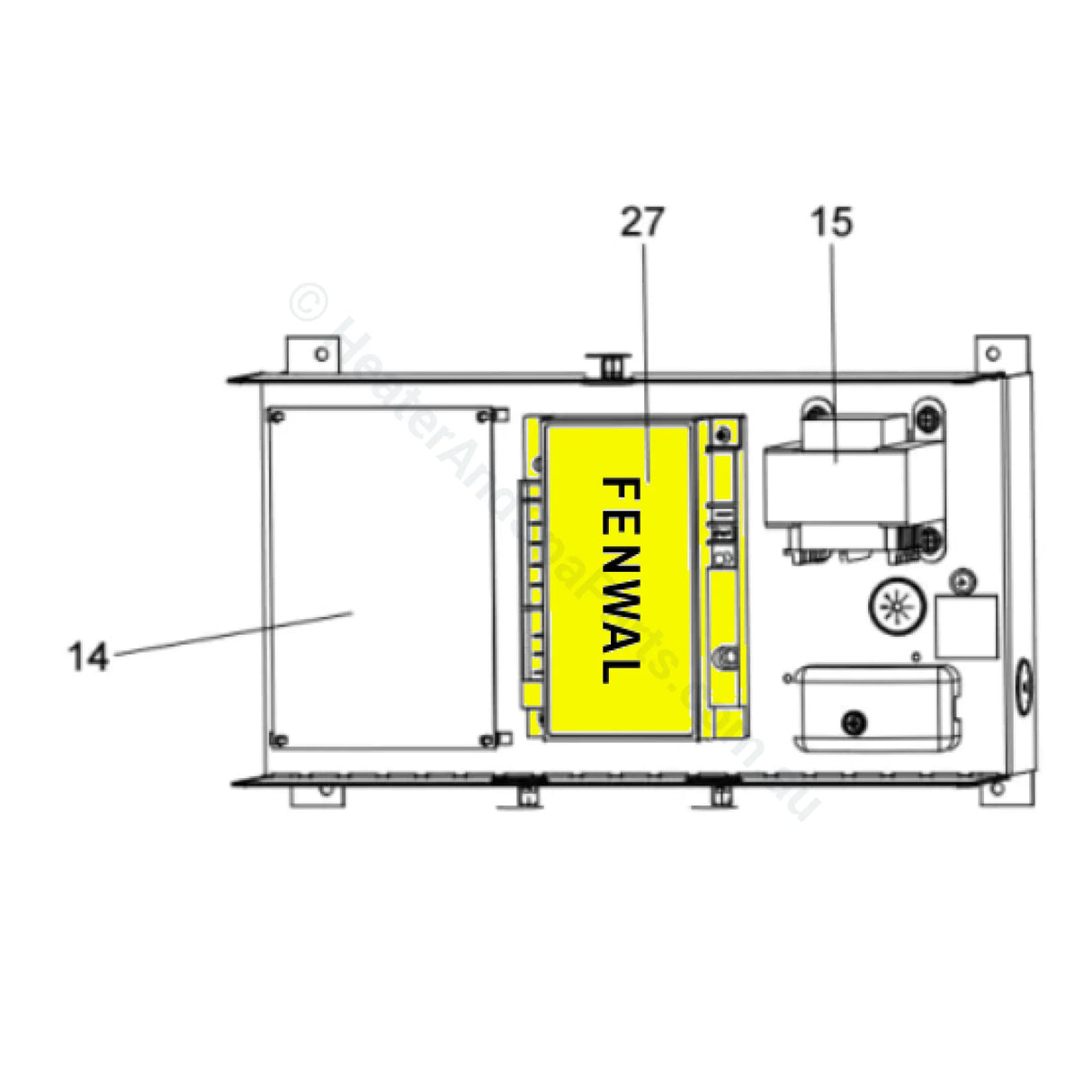 Zodiac Jandy Lrz / Lite 2 Fenwal Ignition Module Gas Heater Parts