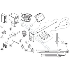 Electrical Parts - Zodiac Jxi Gas Heater