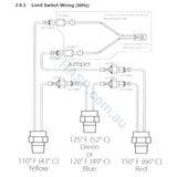 Zodiac Jxi / Astralpool Ixi High Limit Temp Sensor Kit