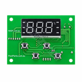 Zodiac User Interface for Heat Pump Power 7 and 9 WWA01042