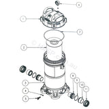 O-Ring for Astralpool Hurlcon ZX Cartridge Filters - Heater and Spa Parts